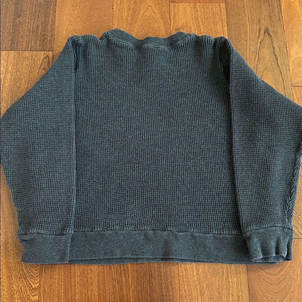 JCrew Waffle Crew Neck Pullover - Picture 2 of 6